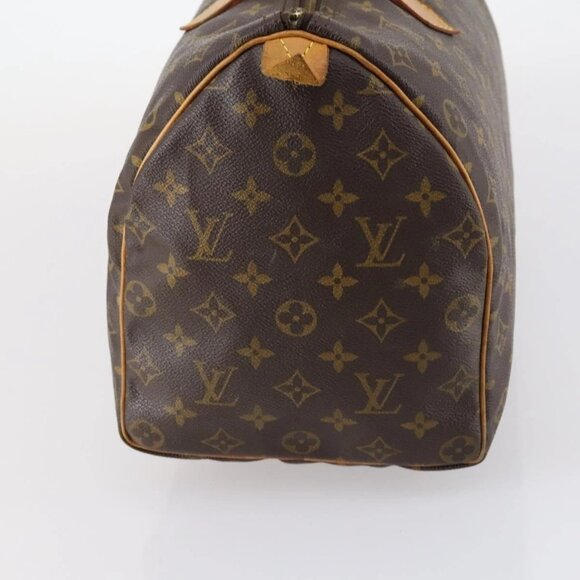 LOUIS VUITTON Monogram Speedy 35 Hand Bag M41524 LV Auth ep11207 - Picture 6 of 16